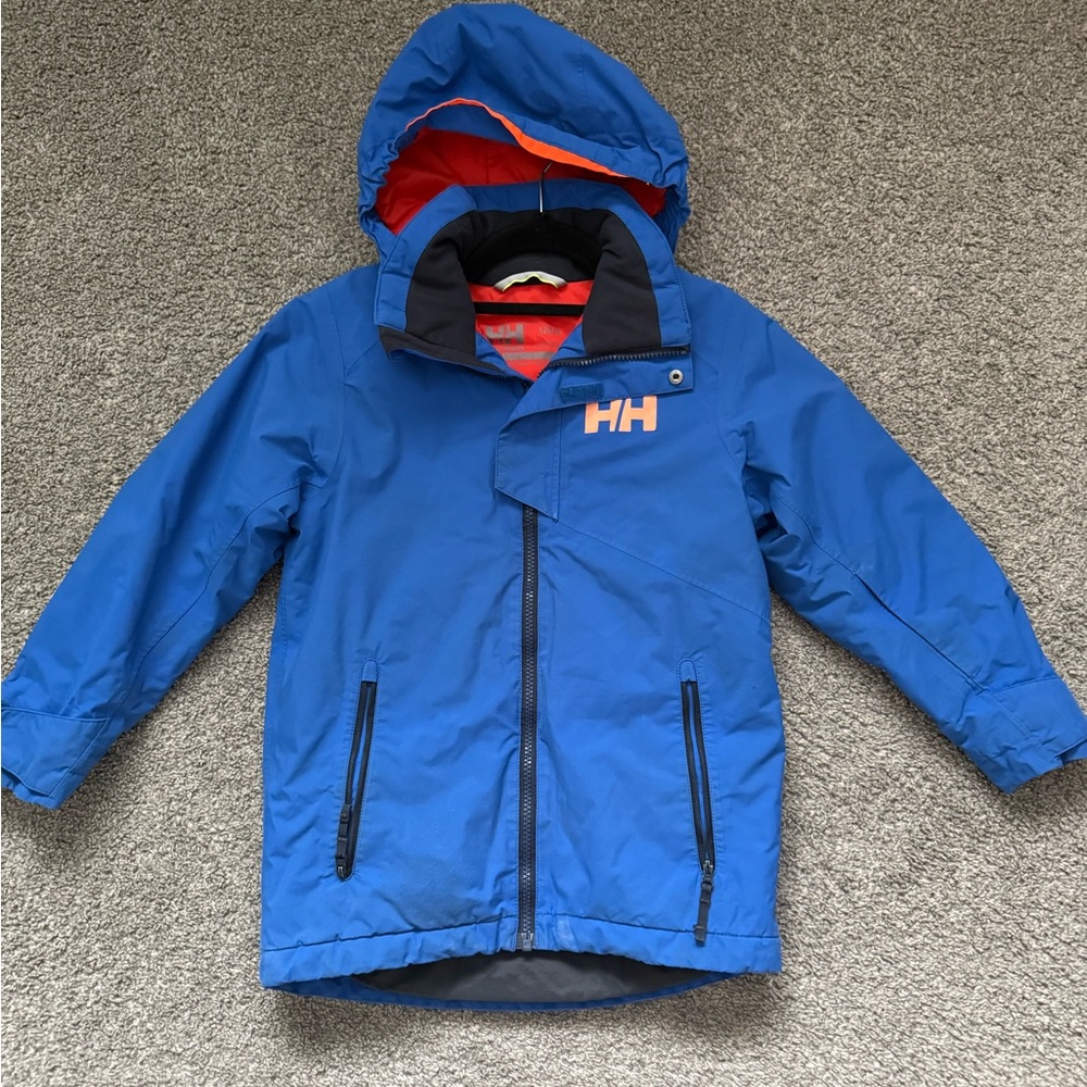 Helly Hansen Royal Blue Jacket with Orange Accents